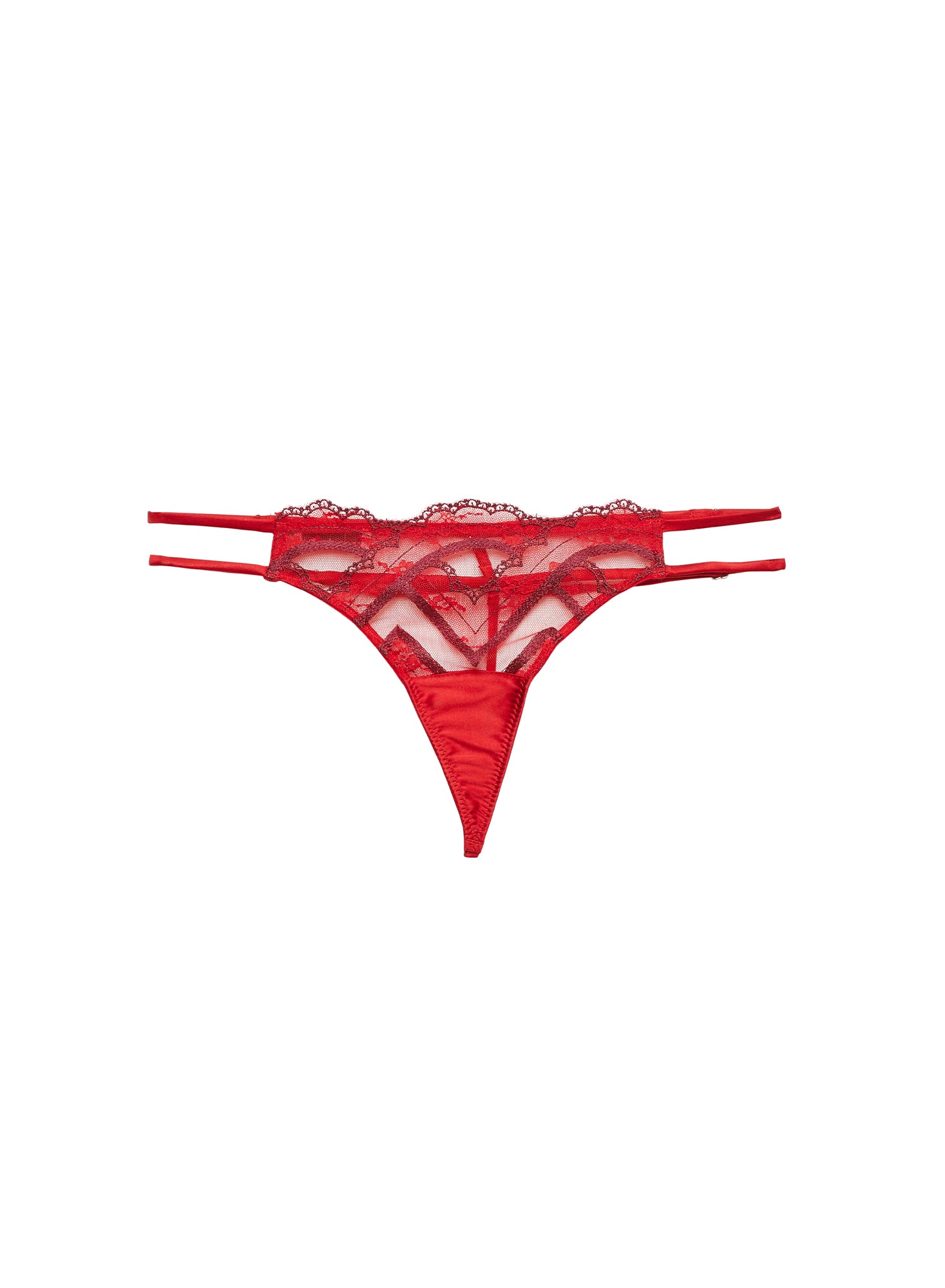 Hendrix Embroidery V-String