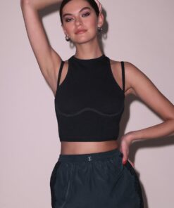 Strappy Ribbed Tank