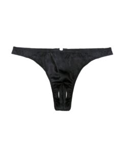 Luxe Crotchless Thong