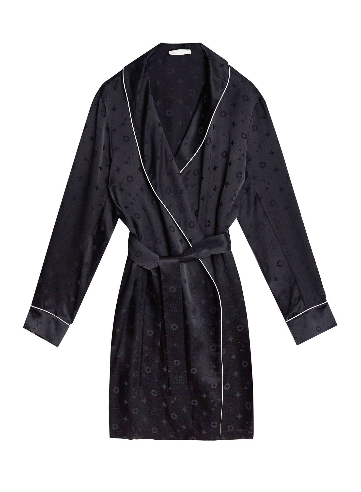 Silk Jacquard Robe